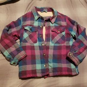 Girls Plaid Flannel